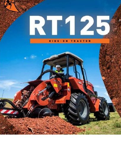 Trancheuse Ditch Witch RT125